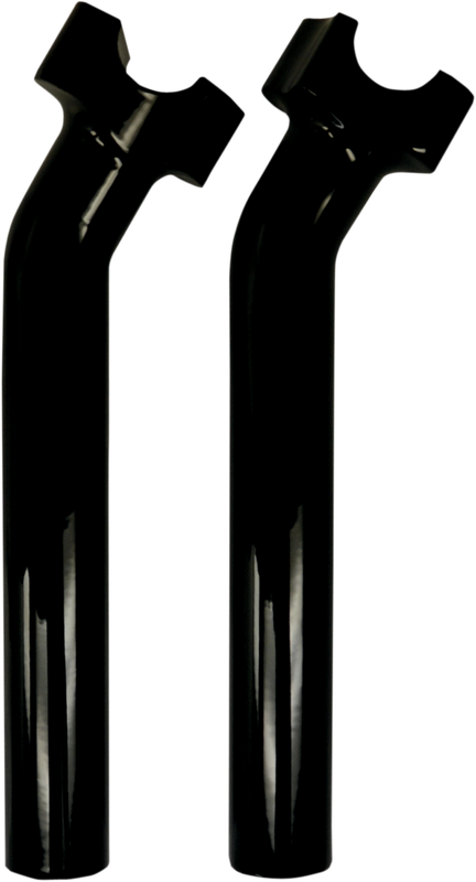 Drag Specialties Buffalo Billet Aluminum Handlebar Risers - 9-1/2" - Black 0602-0522