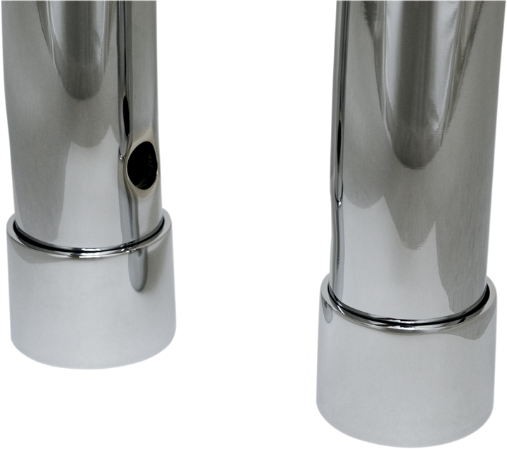 La Choppers Handlebar Riser Extensions - 1" X 1-1/2" - Chrome LA-7413-51