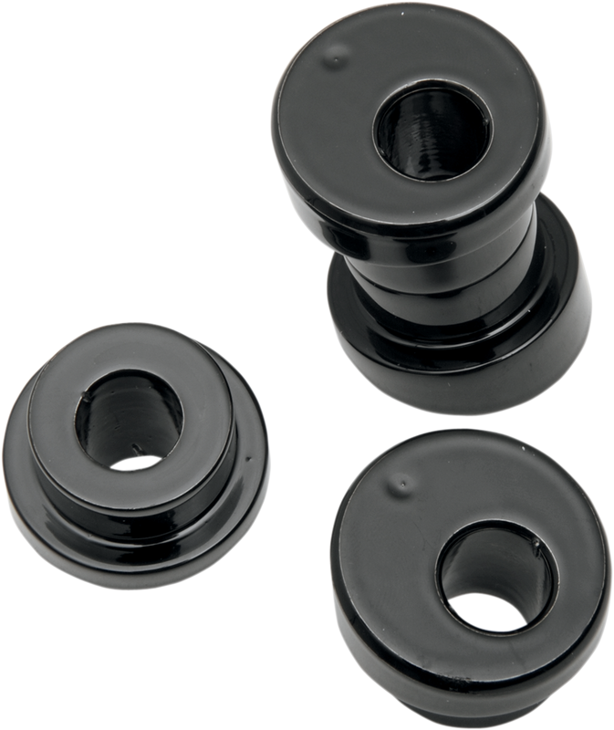 La Choppers Angled Handlebar Riser Bushing Kit - 10° - Black LA-7400-10B
