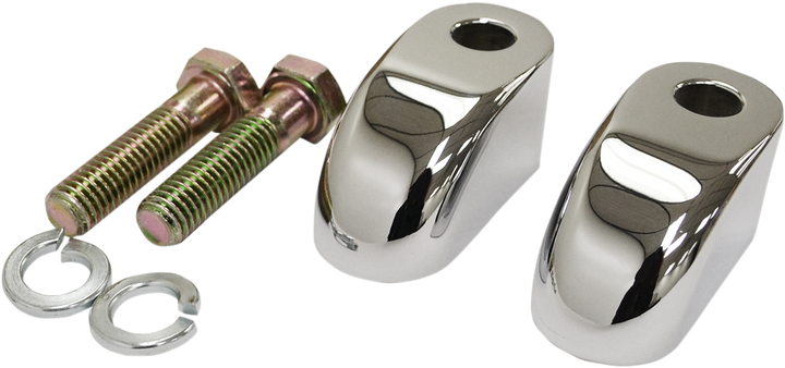 La Choppers Handlebar Riser Pullback Extension Kit - 1" - Chrome LA-7416-01