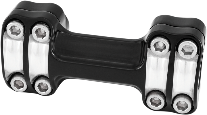 Rsd Nostalgia One-Piece Handlebar Risers - Four Bolt - 1" - Contrast Cut 0208-2103-BM