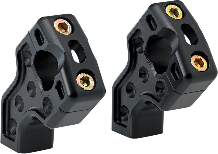 Joker Machine Pullback Handlebar Risers - Black 03-866B