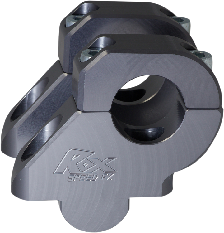 Rox Speed Fx 1-1/2" Barback Risers For 1-1/8" Handlebars - Gray 3R-B17R-15G