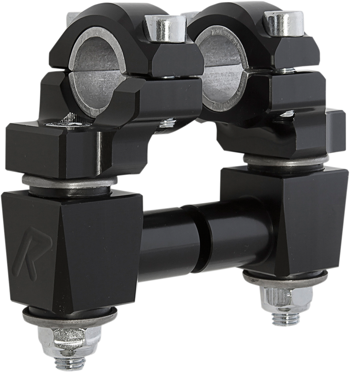 Rox Speed Fx Elite Anti-Vibration 2 Pivot Handlebar Risers - Black 1R-AV2SEK