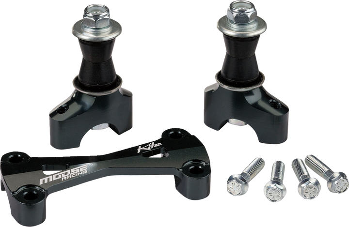 Moose Offroad Mx/En Risers W/ Bar Mount - 35 Mm - Black 10.331.F.AN