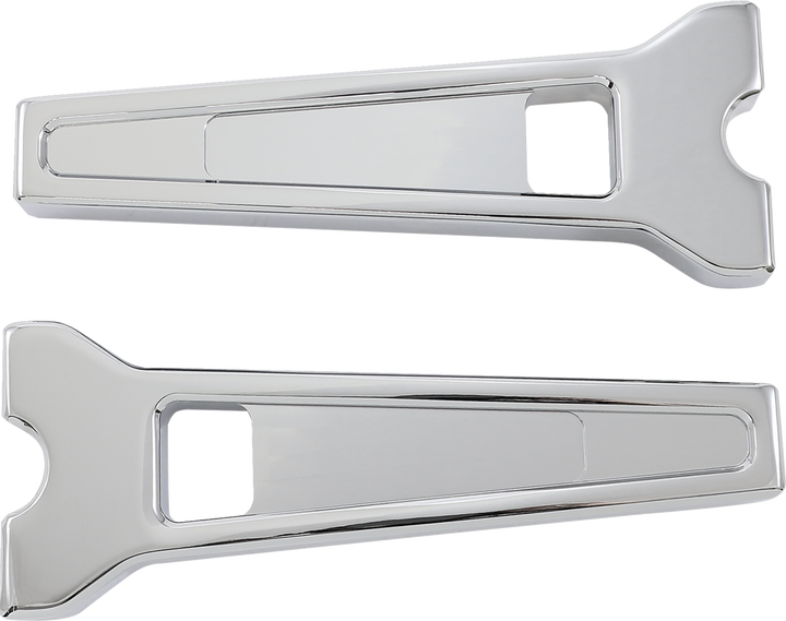 La Choppers Performance Risers - Straight - 8" - Chrome LA-7470-08C