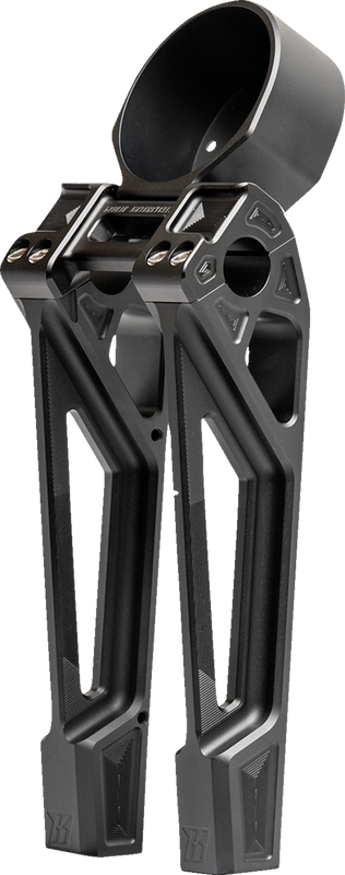 Kodlin Usa Fastback Risers - Includes Clamp & Gauge Bracket - 10" - Black K55130