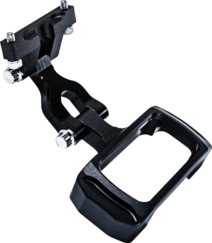 Performance Machine (Pm) Gauge Relocation Kit - Black Ops - Softail 0208-2191-SMB