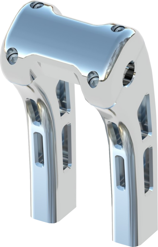 Magnum Shielding Ghost Risers - 1-1/4 Clamp - 8" - Chrome 3R-0408
