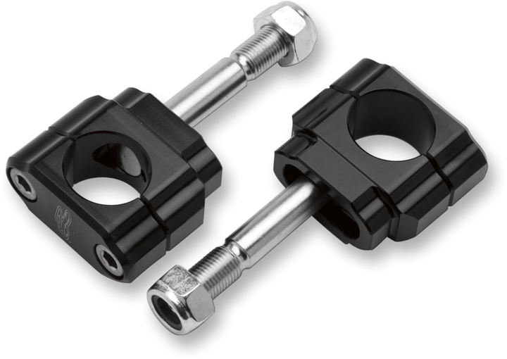Renthal Rubber-Mounted Handlebar Clamp - 1-1/8" - 5 Mm Offset CL019