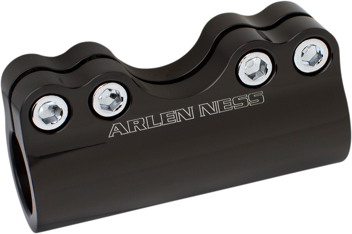 Arlen Ness Modular Adjustable Handlebar Clamp - 1-1/4" - Black 08-052