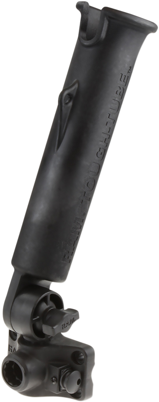 Ram Mounts Tough-Tube Rod Holder With Bulkhead/Flat Surface Base RAP-394-SSBMPU