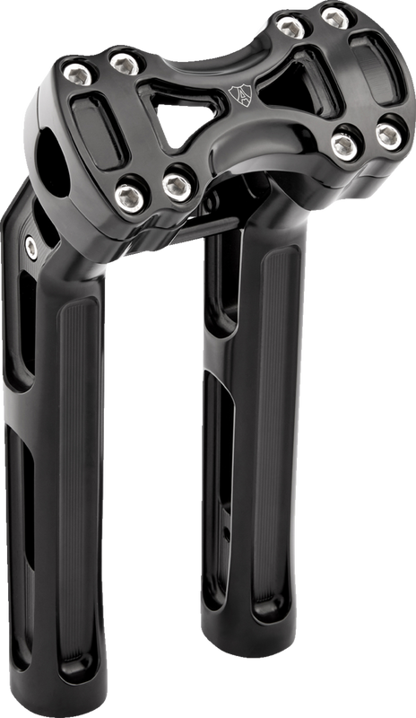 Arlen Ness Method Kickback Handlebar Riser - 10" - Black 520-049