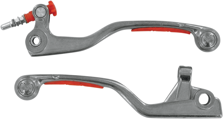 Moose Offroad Competition Lever Set - Orange 1SGKJ48