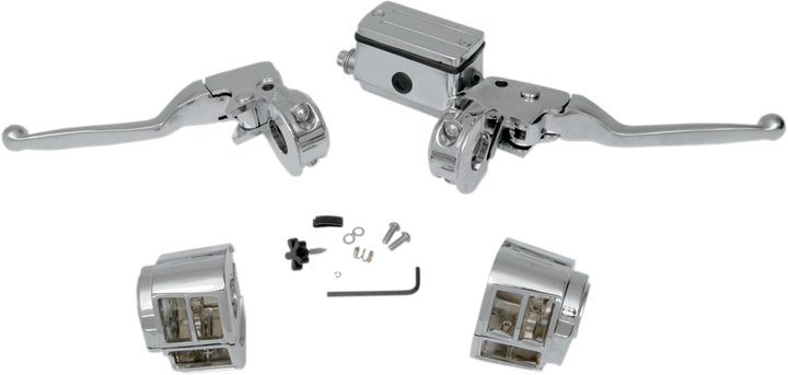 Drag Specialties Handlebar Control Kit W/O Switches - 5/8" Master Cylinder 0610-0501