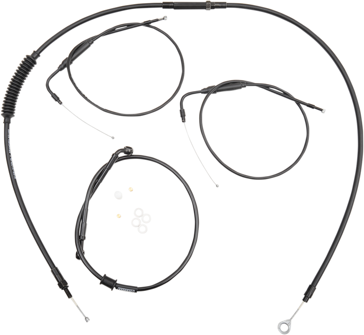 Burly Brand Handlebar Cable And Brake Line Kit For Clubman Handlebars - '07-'22 Xl B30-1099