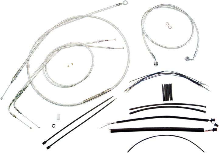Magnum Shielding Sterling Chromite Ii Designer Handlebar Installation Kit - 15"-17" - '11-'14 Fls 387272