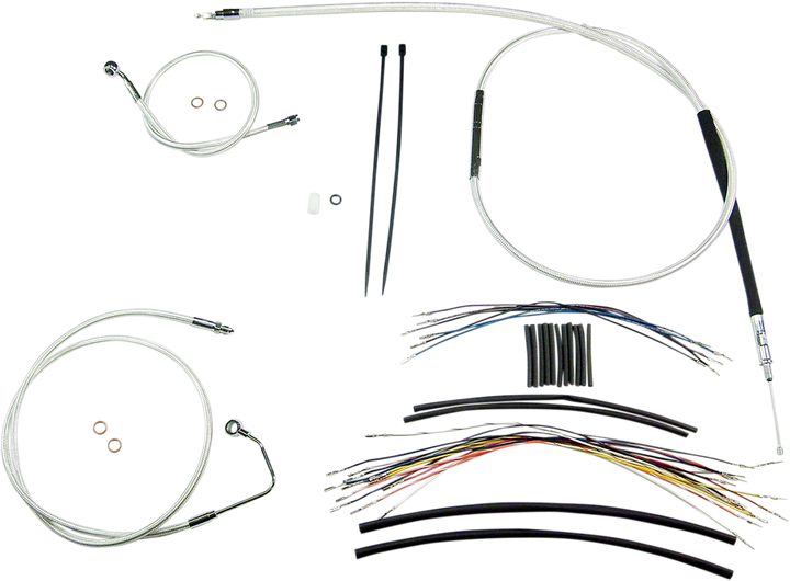 Magnum Shielding Sterling Chromite Ii Upper Handlebar Installation Kit - 12"-14" - '08-'13 Flh 387361