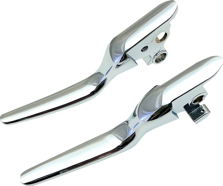 Drag Specialties Custom Lever Set - Lsr - Chrome 0610-2259