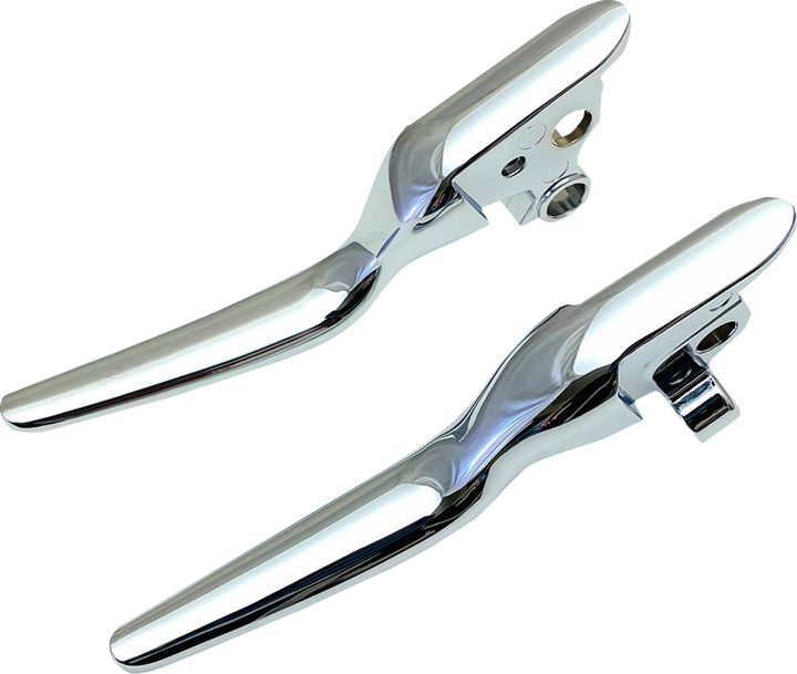 Drag Specialties Custom Lever Set - Lsr - Chrome 0610-2265