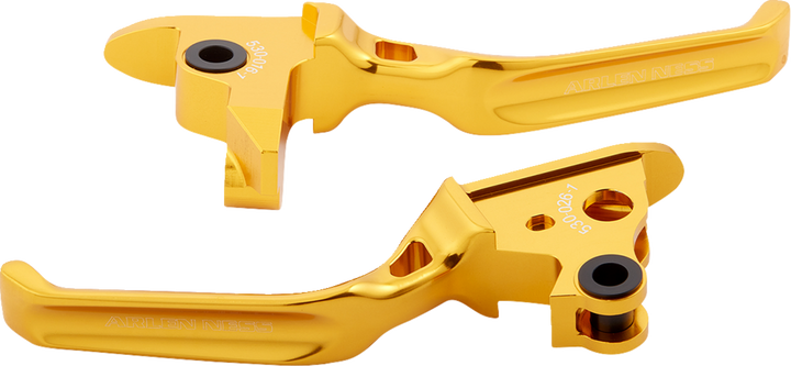 Arlen Ness Method Lever Set - Gold 530-026