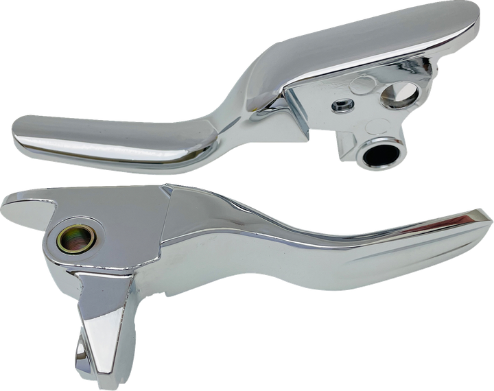 Drag Specialties Short Lever Set - Chrome 0610-2306