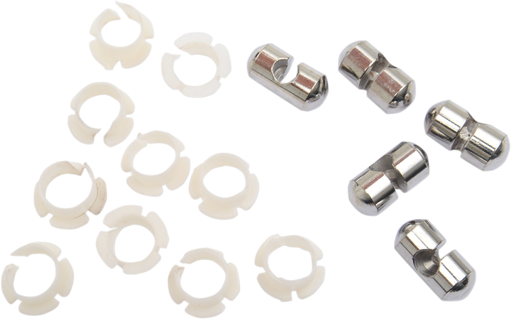 Eastern Motorcycle Parts Clutch/Brake Cable Anchor Pin And Bushings Kit Y-21-433
