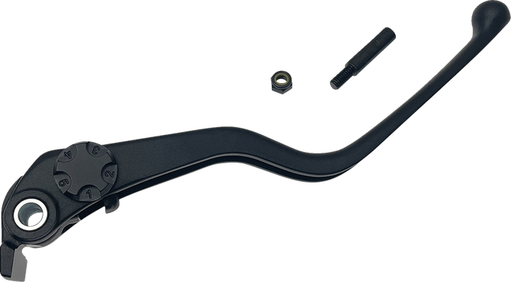 Drag Specialties Wide Blade Replacement Brake Lever - Black 0614-1928
