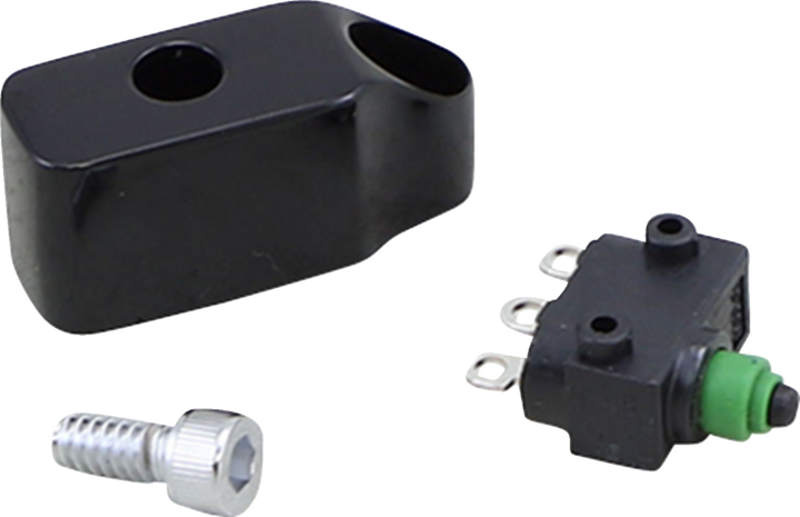 Performance Machine (Pm) Control Switch Housing - Includes Switch - Brake/Clutch - Black 0062-2942-B