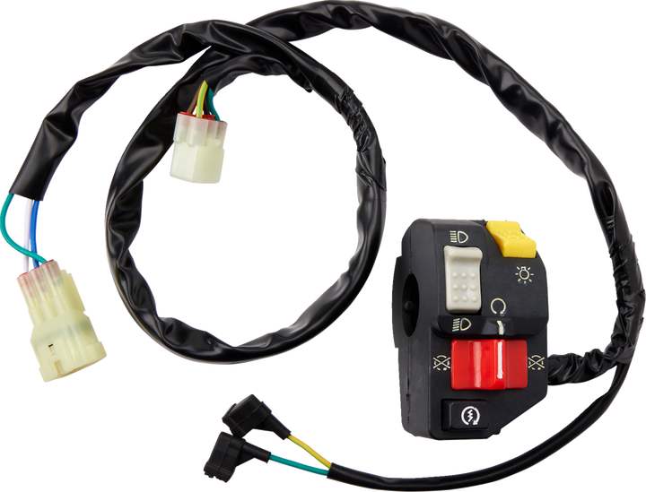 Moose Offroad Switch Block Assembly - Honda 400-1259-PU