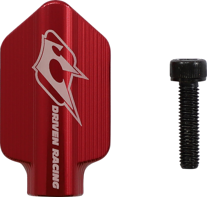 Driven Racing Lever Guard Tip - Red DCTDLG-TIP-RD-L