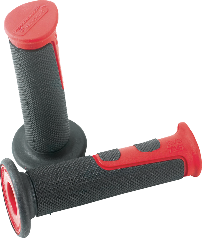 Pro Grip 725 Evo Molded Gel Grips - Open Ends - Red/Black PA0725OERO02