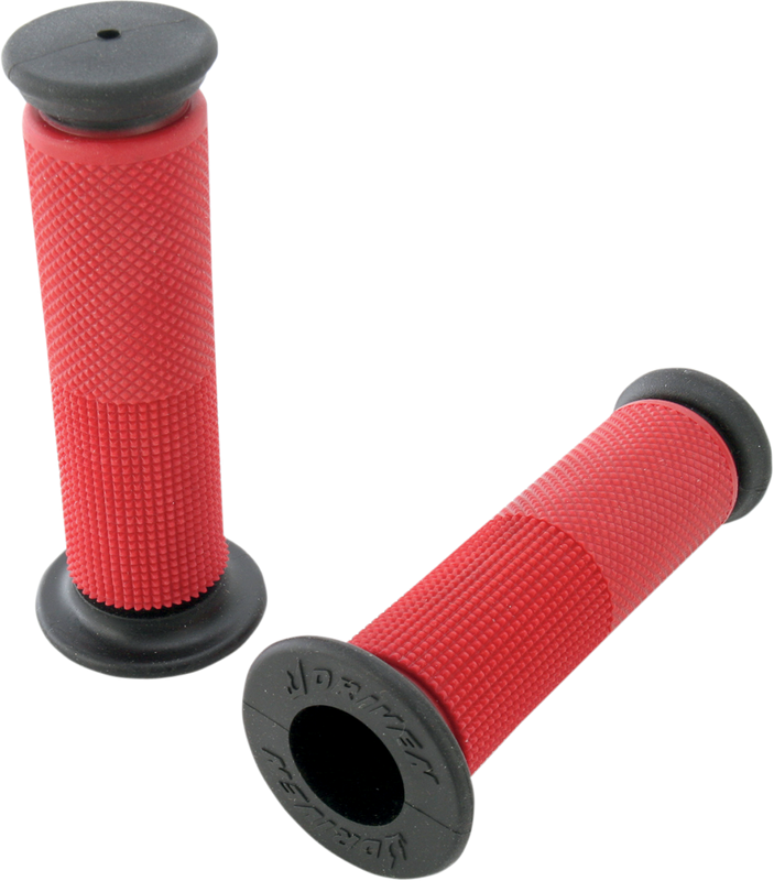 Driven Racing Sbk Street Grips - Red D091RD