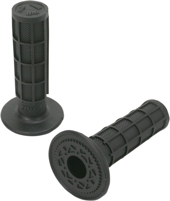 Odi Ruffian Mx Full Waffle Single-Ply Grips - Black H02RFB