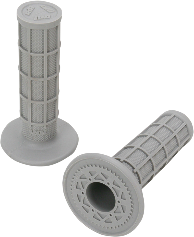 Odi Ruffian Mx Full Waffle Single-Ply Grips - Gray H02RFG
