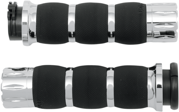 Avon Grips Rival Air Cushioned Grips - Chrome AIR-90-RIV