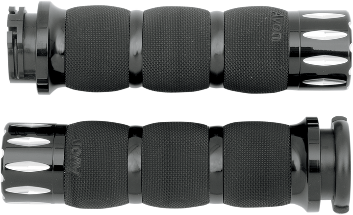 Avon Grips Rival Air Cushioned Grips - Black AIR-90-ANO-RIV