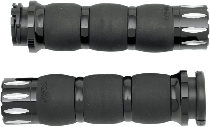 Avon Grips Rival Velvet Air Grips - Black AIR-96-ANO-RIV