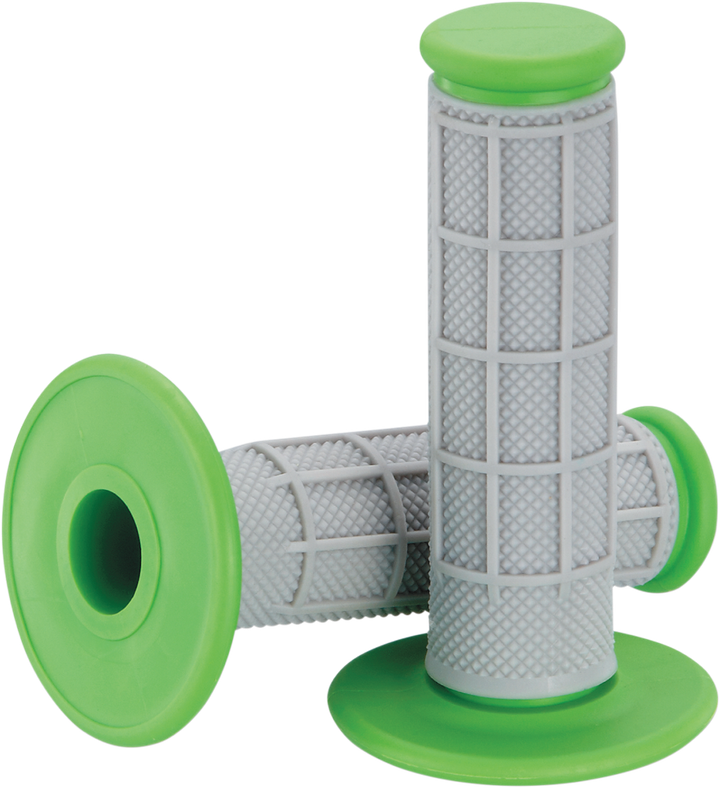 Moose Offroad Qualifier Grips - Half Waffle - Green 1MG0715-EGM