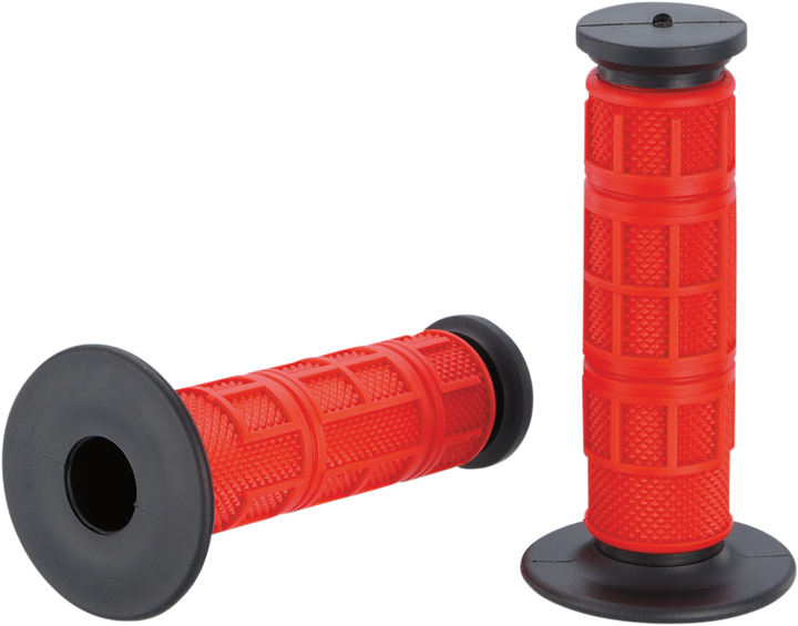 Moose Offroad Qualifier Grips - Full Waffle - Red MG-11-RBM