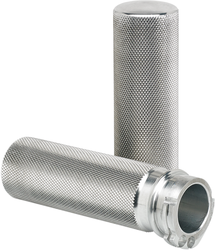 Joker Machine Knurled Hand Grips - Cable - Raw 03-93-4