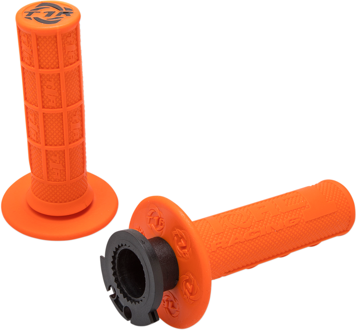 Torc1 Defy Lock-On Grips - 4-Stroke - Orange 3750-0502