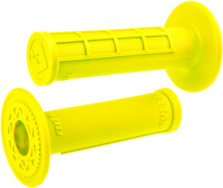 Odi Grips - Ruffian - Half Waffle - Fluorescent Yellow H01RFFY