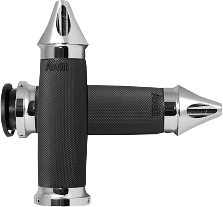 Avon Grips Custom Contour Grips - Spike - Indian - Chrome IN-TO-CC-85-CSP