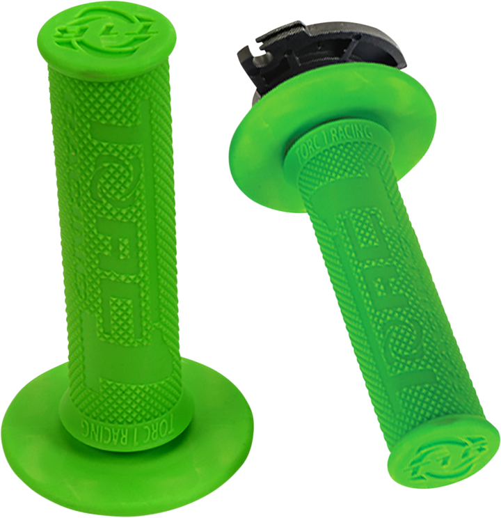 Torc1 Defy Lock-On Grips - Green 4650-0802