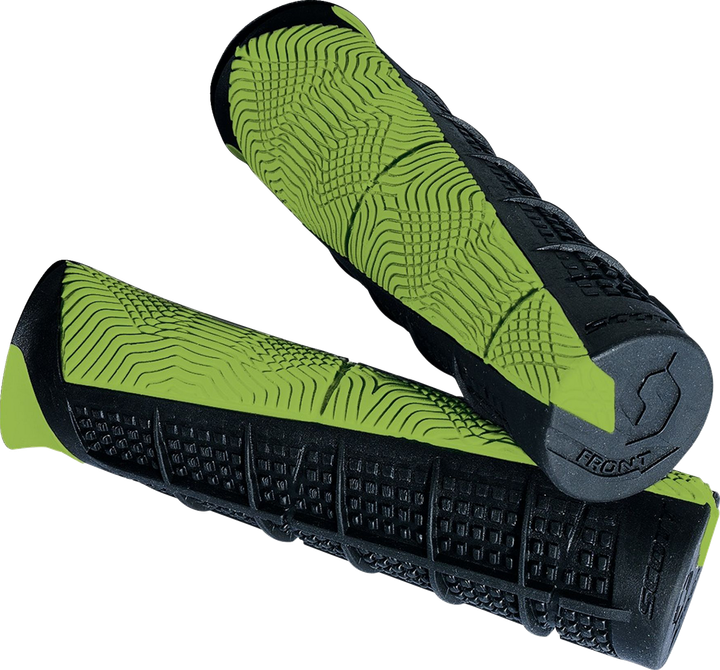 Scott Deuce Atv Grips - Black/Green 217892-1043