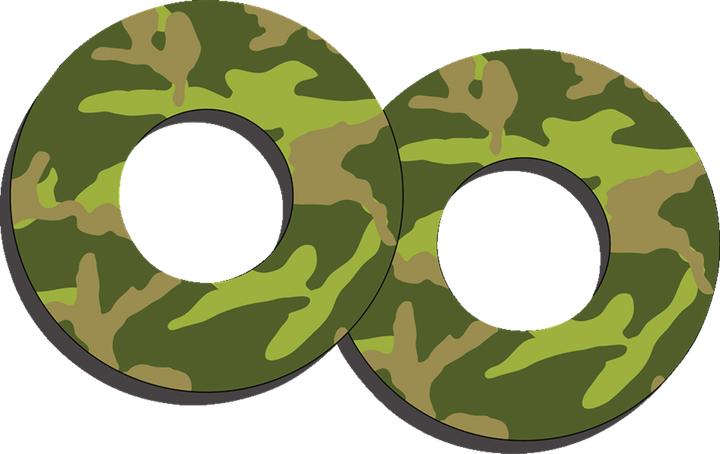 Factory Effex Grip Donuts - Green Camo 27-67300