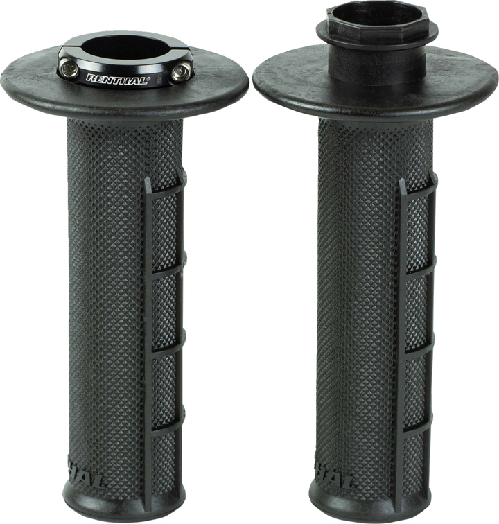 Renthal Mx R-Works Lock-On Grips - Ultra Tacky - Half Waffle G236