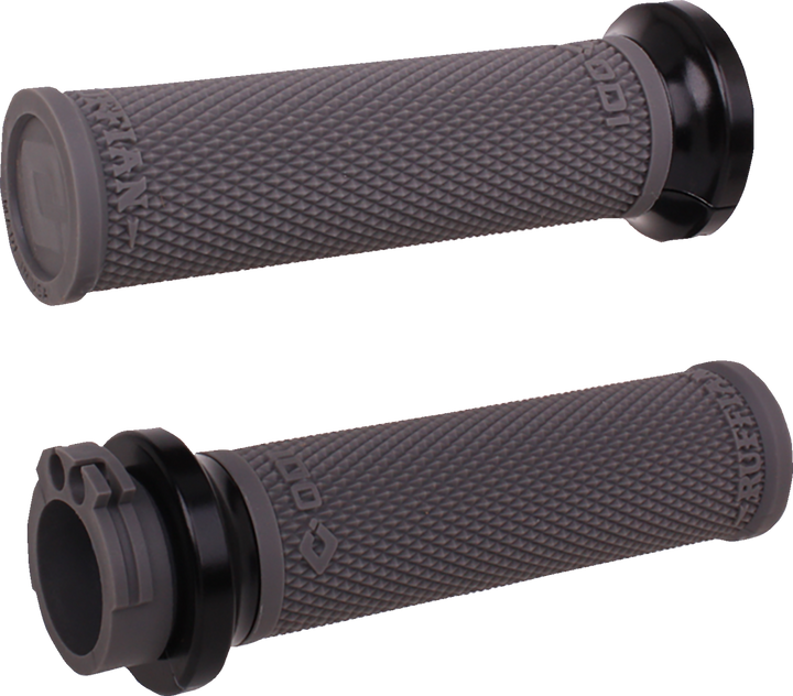 Odi Ruffian Lock-On Street Grips - Cable - Graphite/Black V30HCWH-B