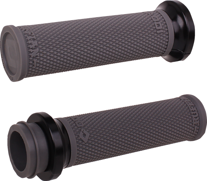 Odi Ruffian Lock-On Street Grips - Tbw - Graphite/Black V30HTWH-B